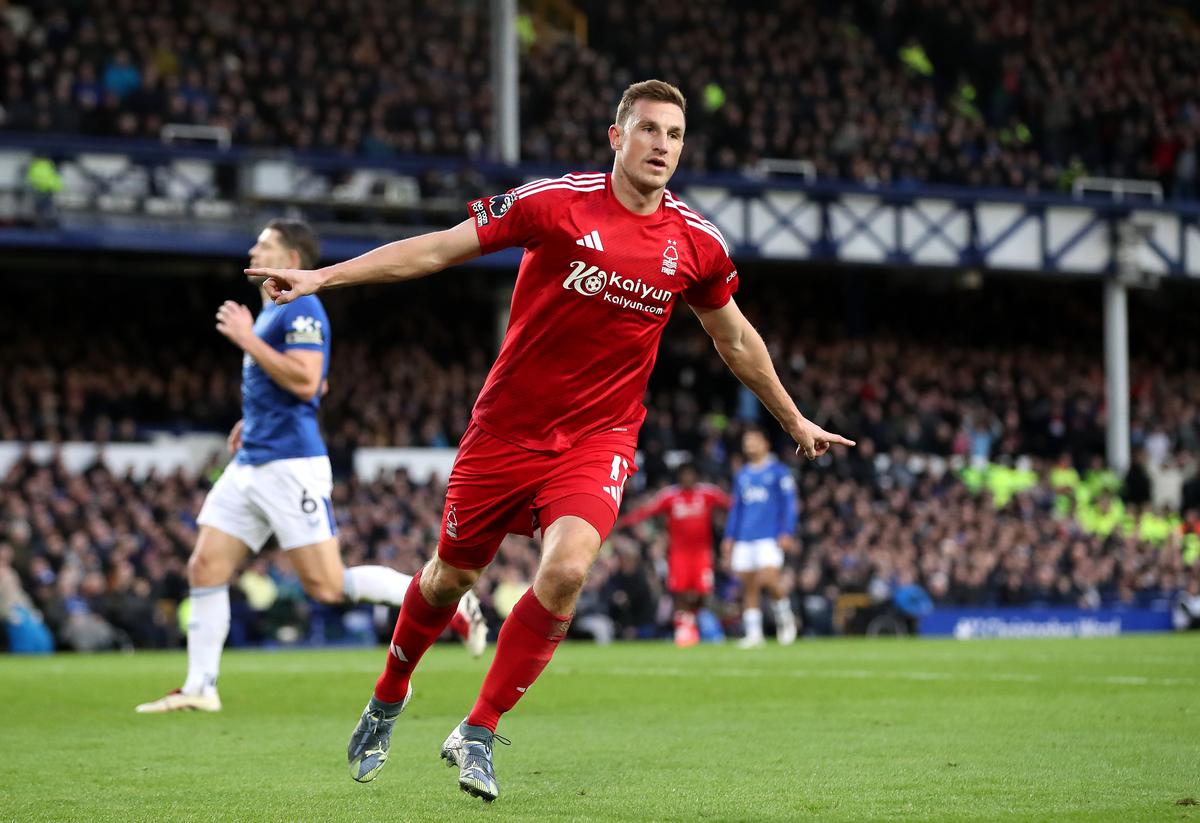 Chris Wood dari Hutan Nottingham. 