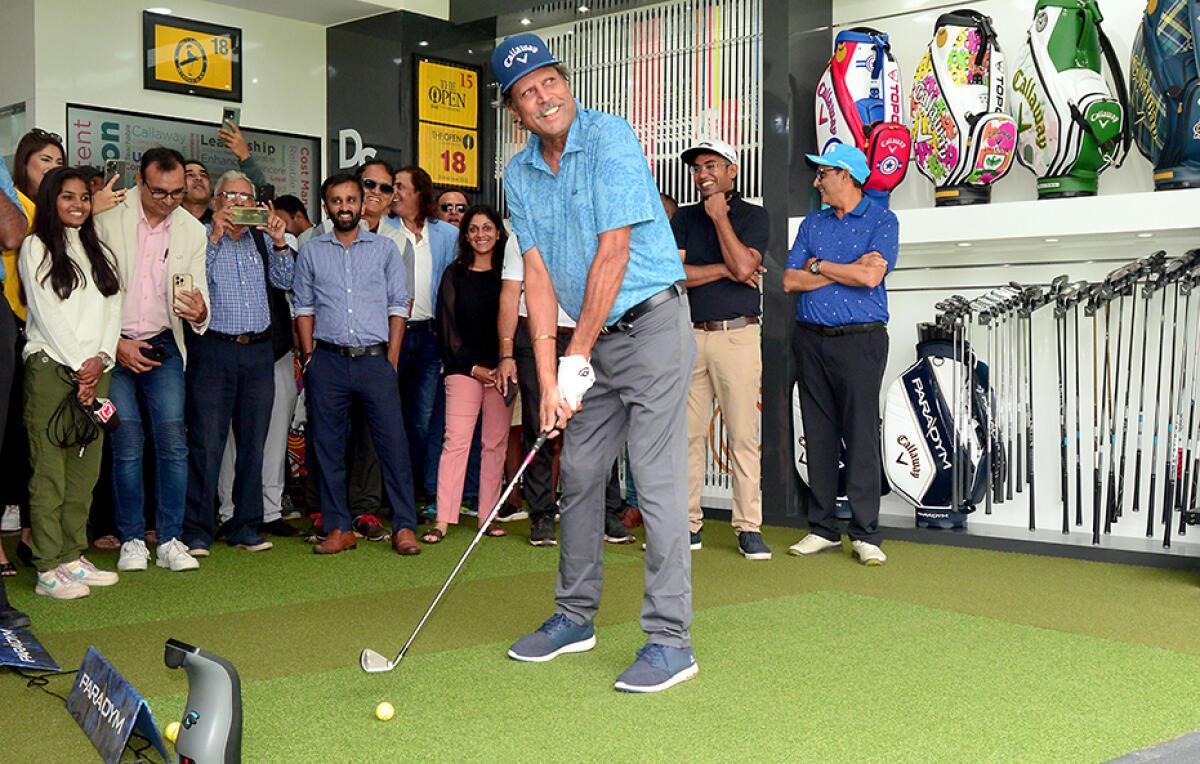 Kapil Dev takes over as president of Professional Golf Tour of India