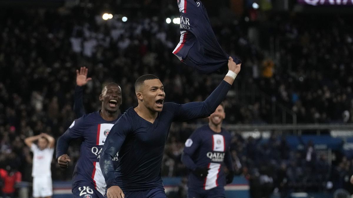 Ligue 1: Mbappe scores late penalty as 10-man PSG beats Strasbourg