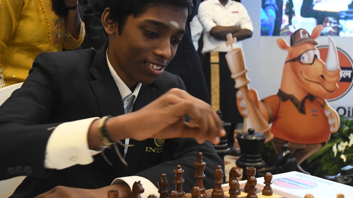 Praggnanandhaa performance so far in the global chess league (6.5/7).  Performance rating of 3036. FIDE rating increased by a massive +32.6 within  7 games. Converted all his black games into wins. Got