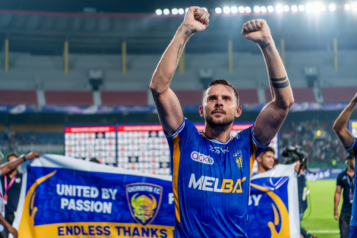 Jordan David Murray of Chennaiyin FC.