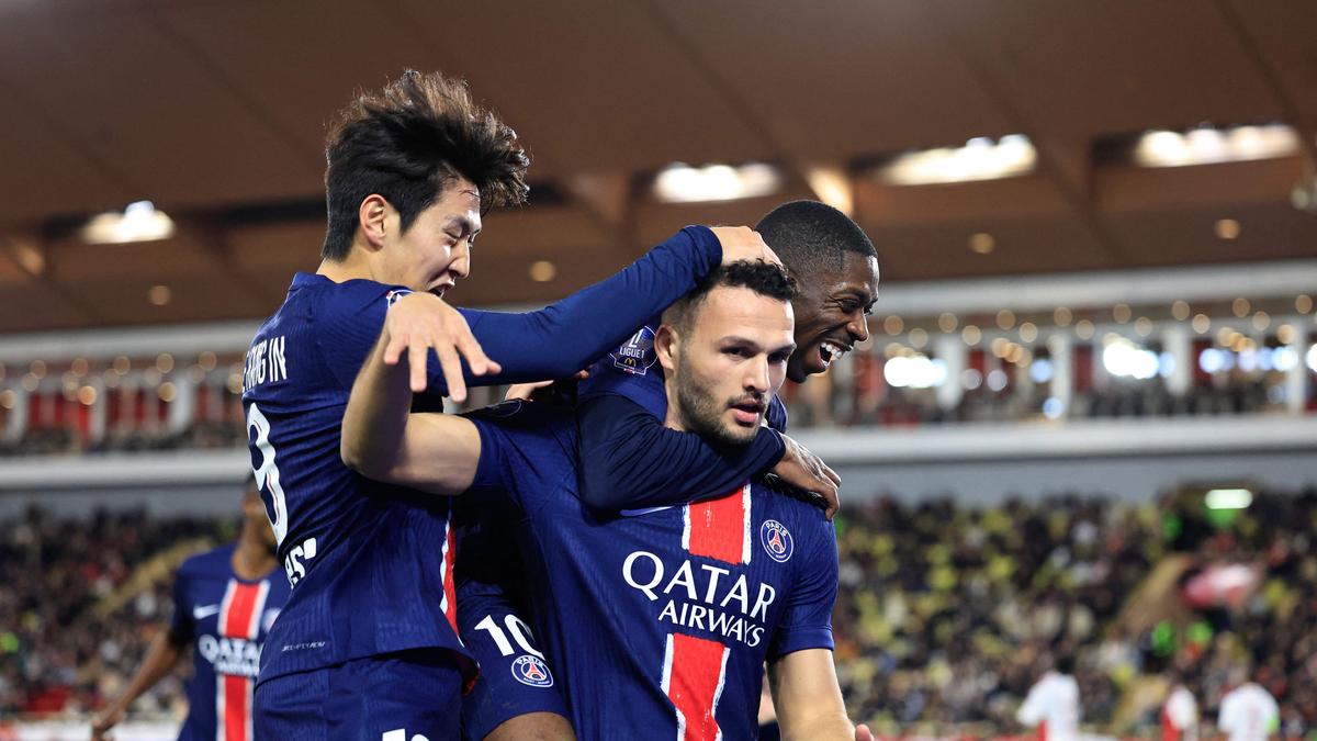 Ligue 1: Dembele scores 2 and Donnarumma injured as PSG beats Monaco to increase lead