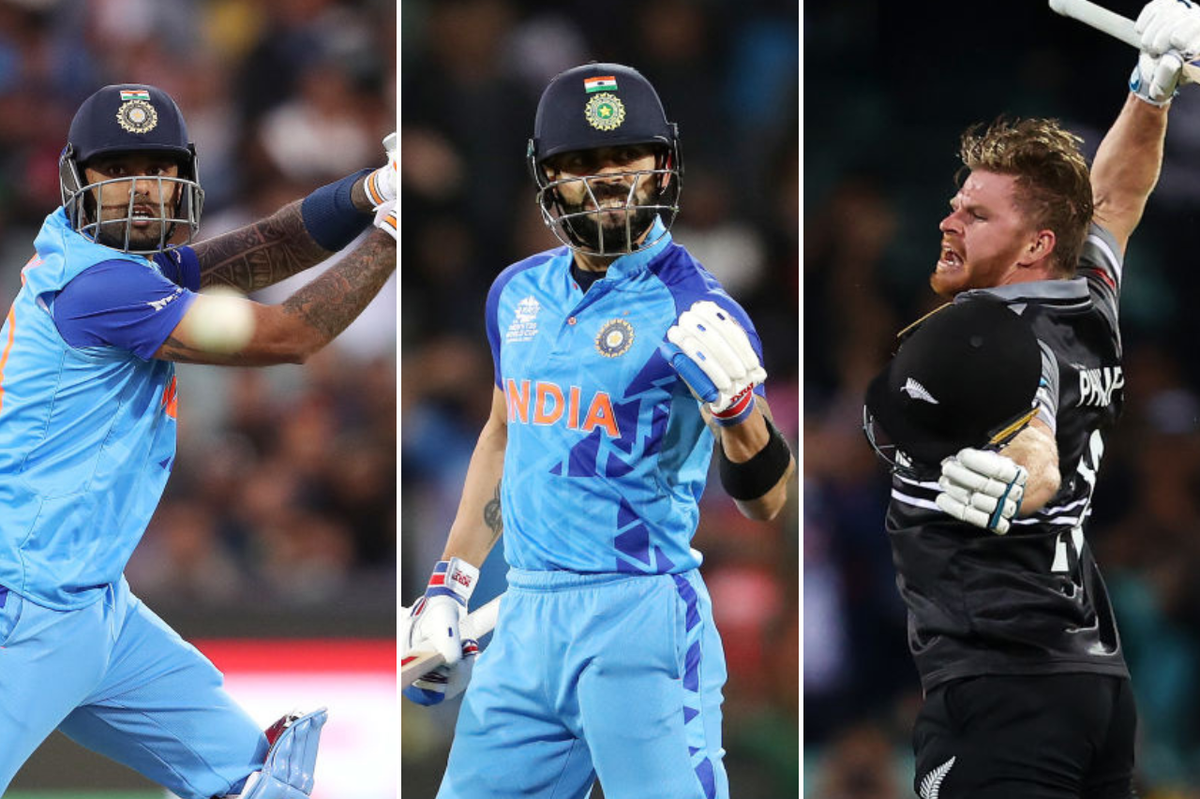 T20 World Cup Super 12 batting stats Kohli, Suryakumar finish with most runs; Phillips, KL Rahul among top six-hitters