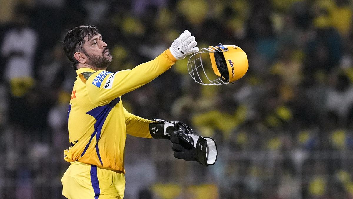 MS Dhoni starts training ahead of IPL 2026