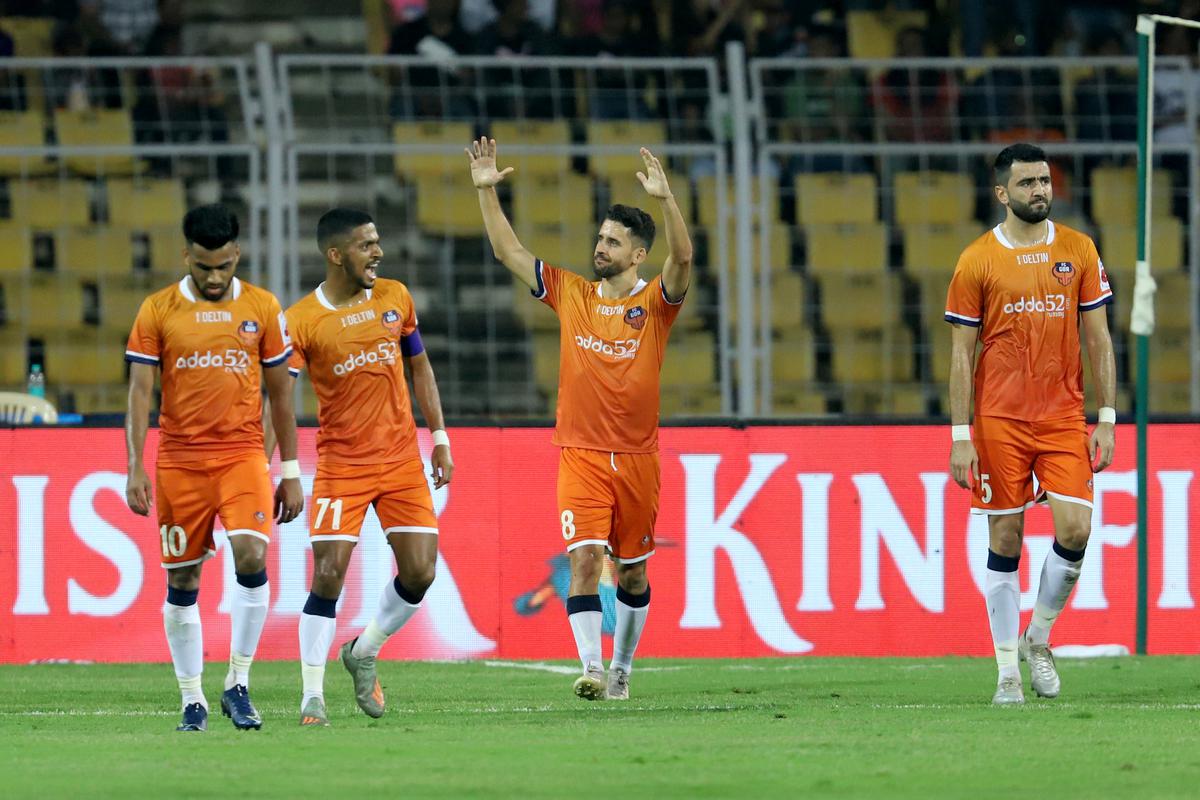 File Photo: Players from the 2019 FC Goa squad. 