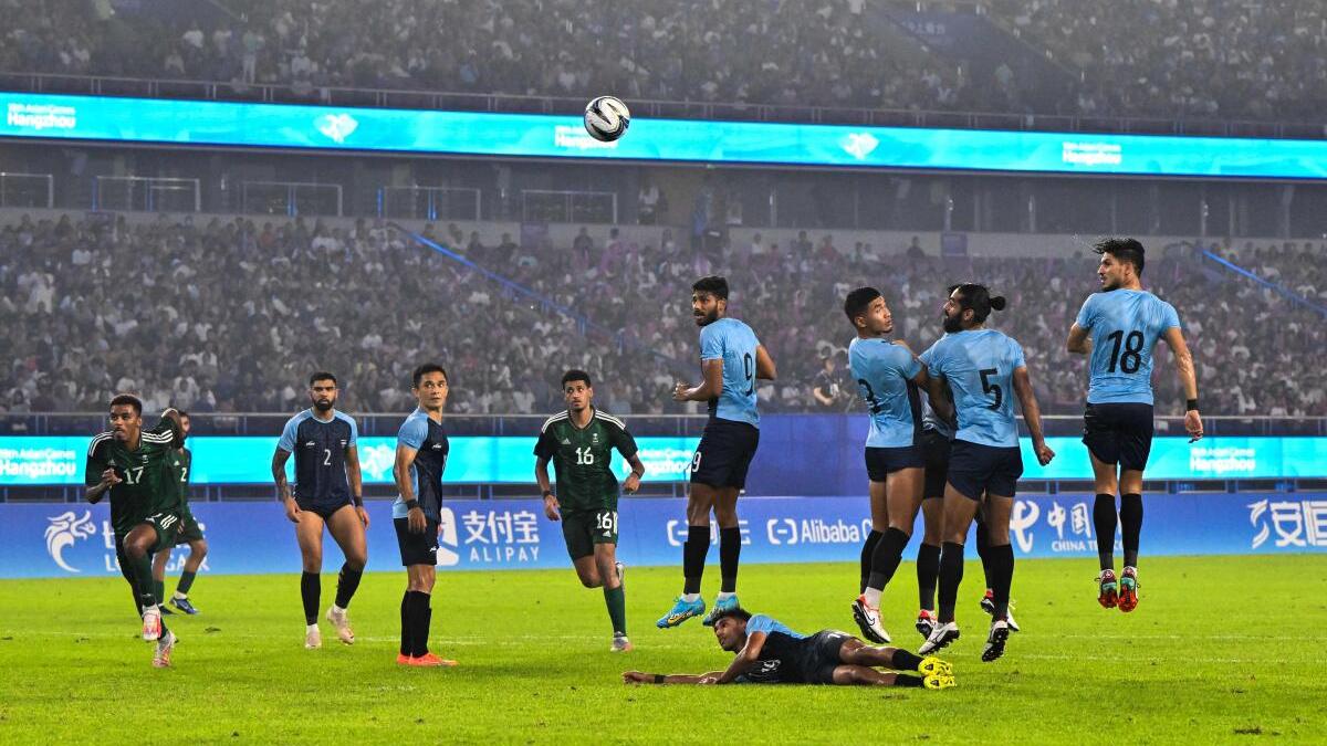 Indian football team’s performance in Asian Games 2023 was satisfactory