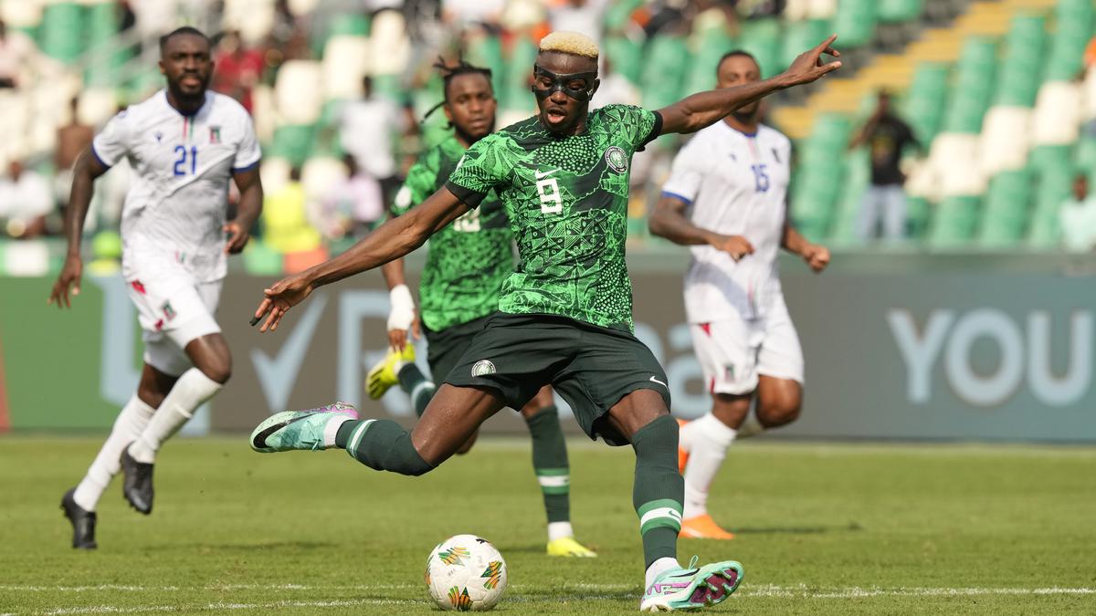 AFCON 2024 Osimhen On Target But Nigeria Held 1 1 By Equatorial Guinea   Ivory Coast AFCON Soccer 93701 