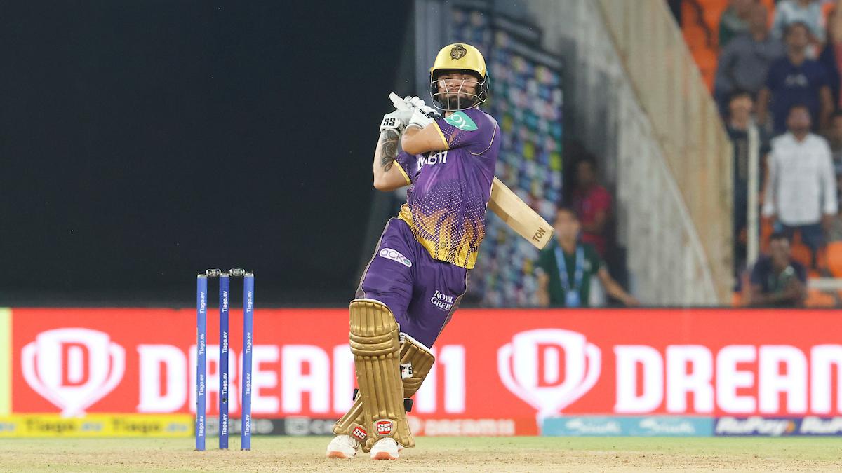 Rinku Singh smashes five consecutive sixes as KKR beats GT in dramatic last over finish in IPL 2023