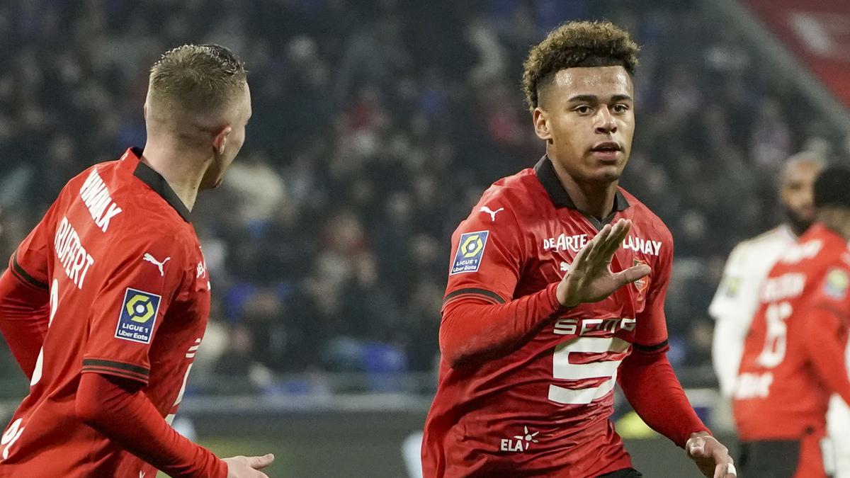 Ligue 1 2023-24: Two-goal Terrier runs Lyon ragged as Rennes wins thriller