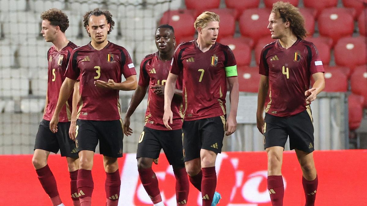 Nations League Kevin De Bruyne’s double helps Belgium beat Israel 31