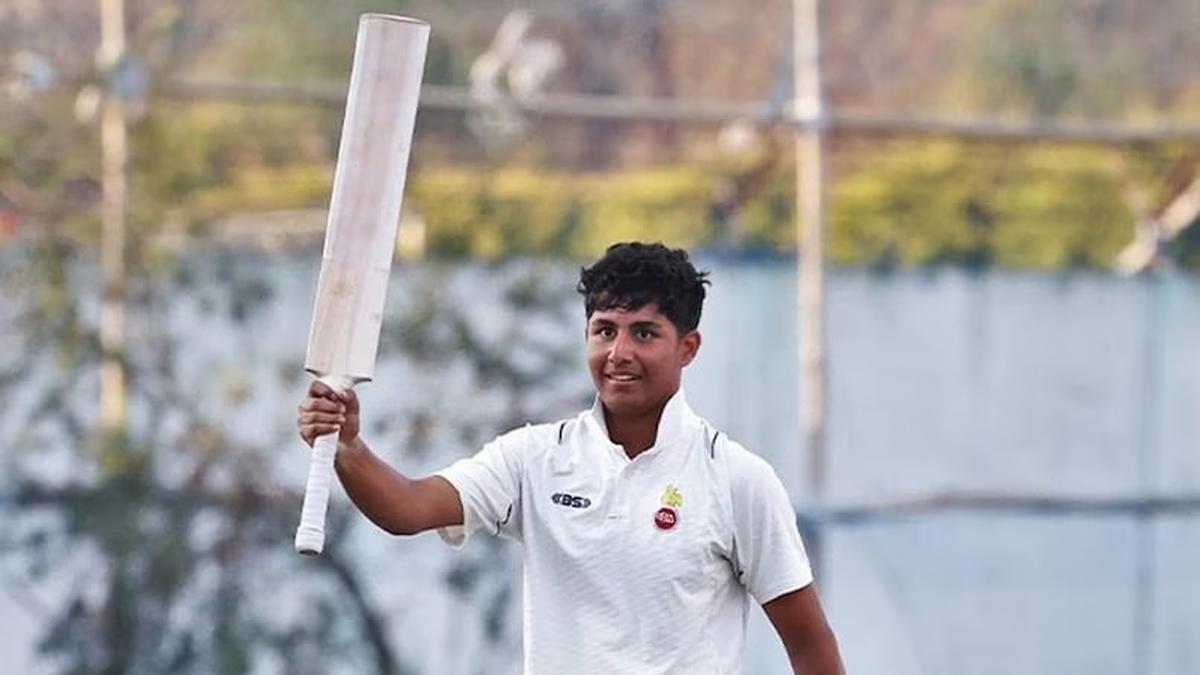 Sehwag’s son Aaryavir smashes double hundred in Cooch Behar Trophy