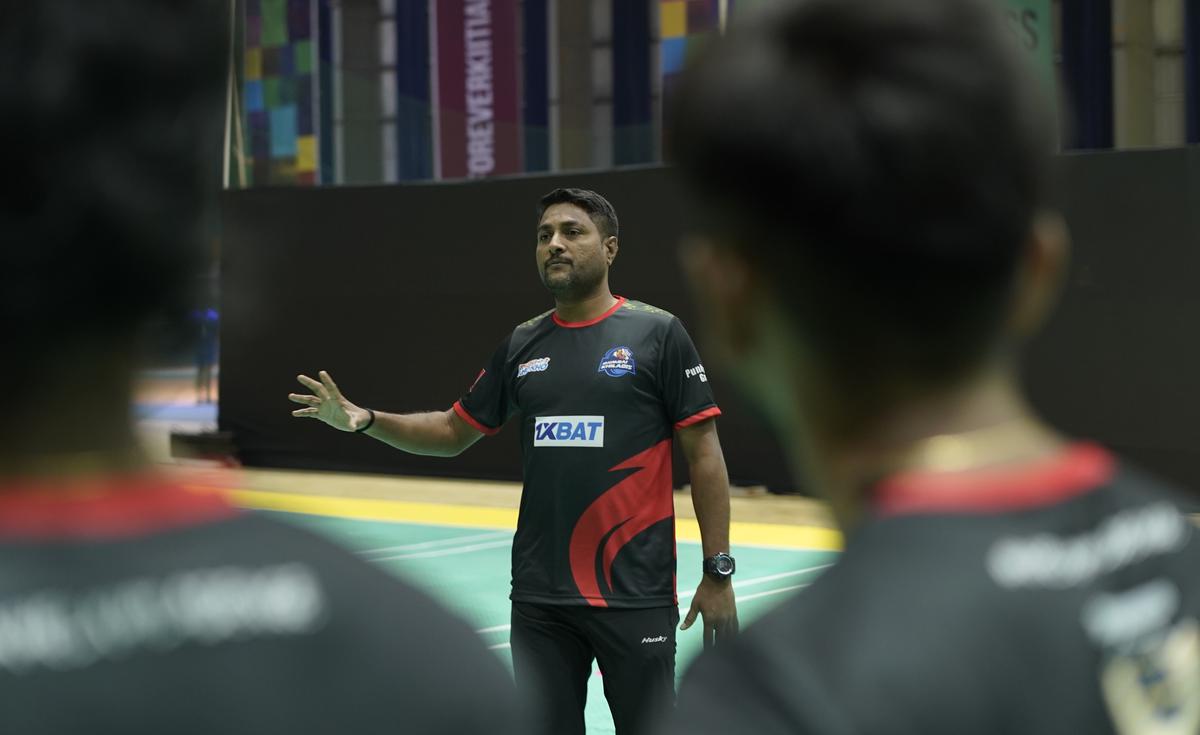 Mumbai Khiladis coach Vikas Suryavanshi. 