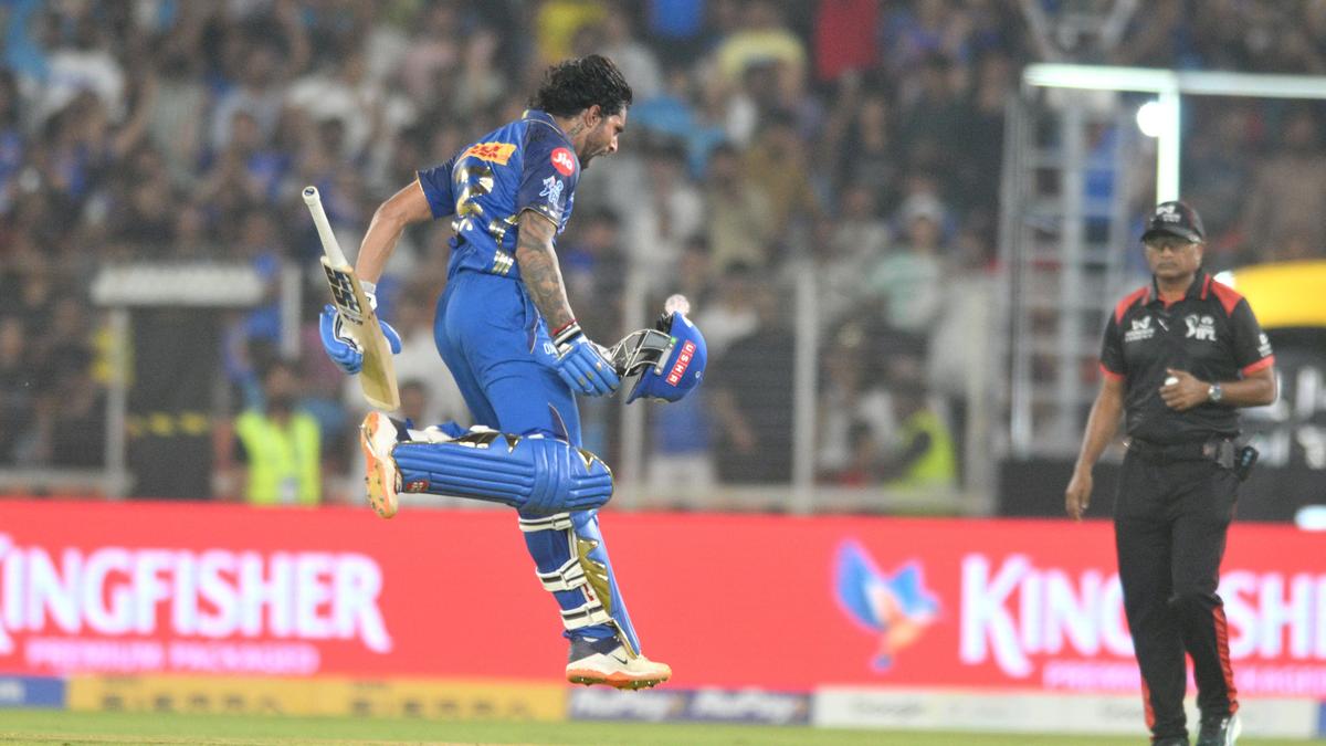 GT vs MI IPL 2026: Tilak’s maiden century helps Mumbai Indians snap four game losing streak