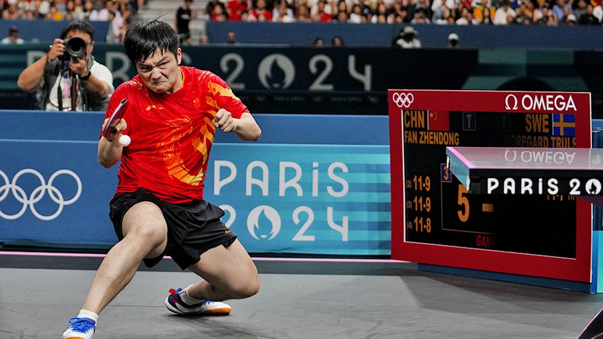 Olympic table tennis champions Fan Zhendong, Chen Meng quit WTT World Tour