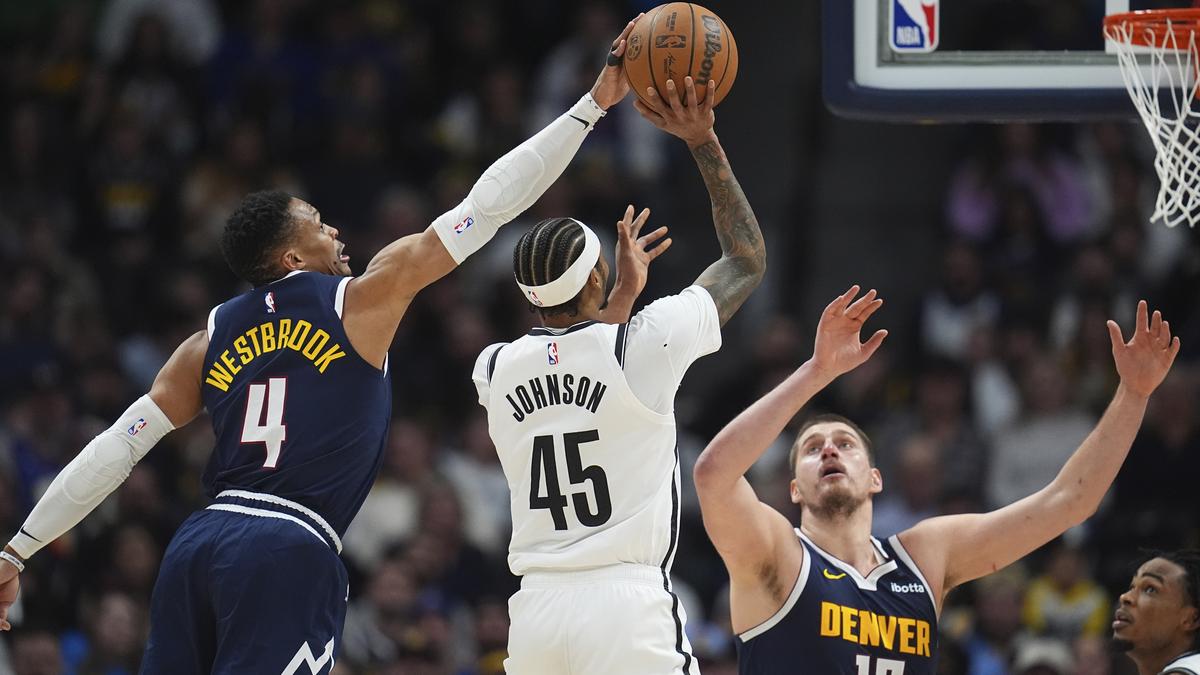 NBA roundup: Nuggets routs Nets behind triple-doubles from Jokic, Westbrook