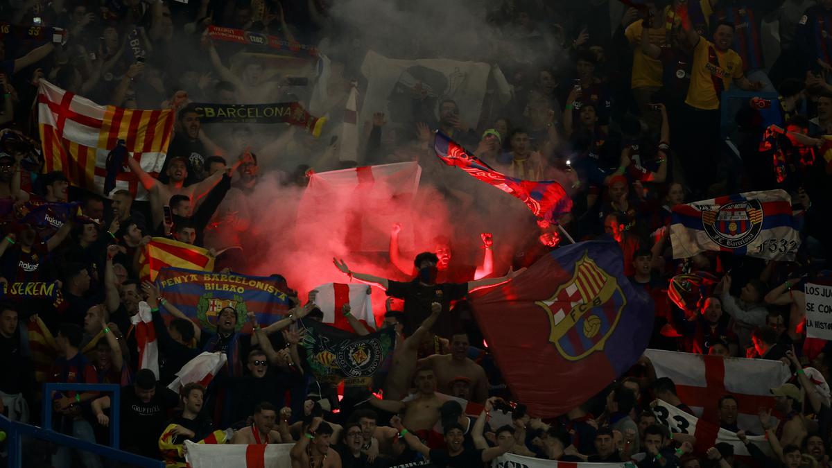 Fc Barcelona Fined By Uefa For Fans Making Nazi Salutes, Monkey 