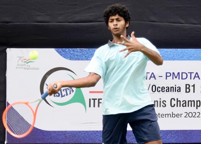Aryan Shah a battu la deuxième tête de série Aman Dahiya pour se qualifier pour la finale asiatique de tennis junior à Pune le 23 septembre 2022.