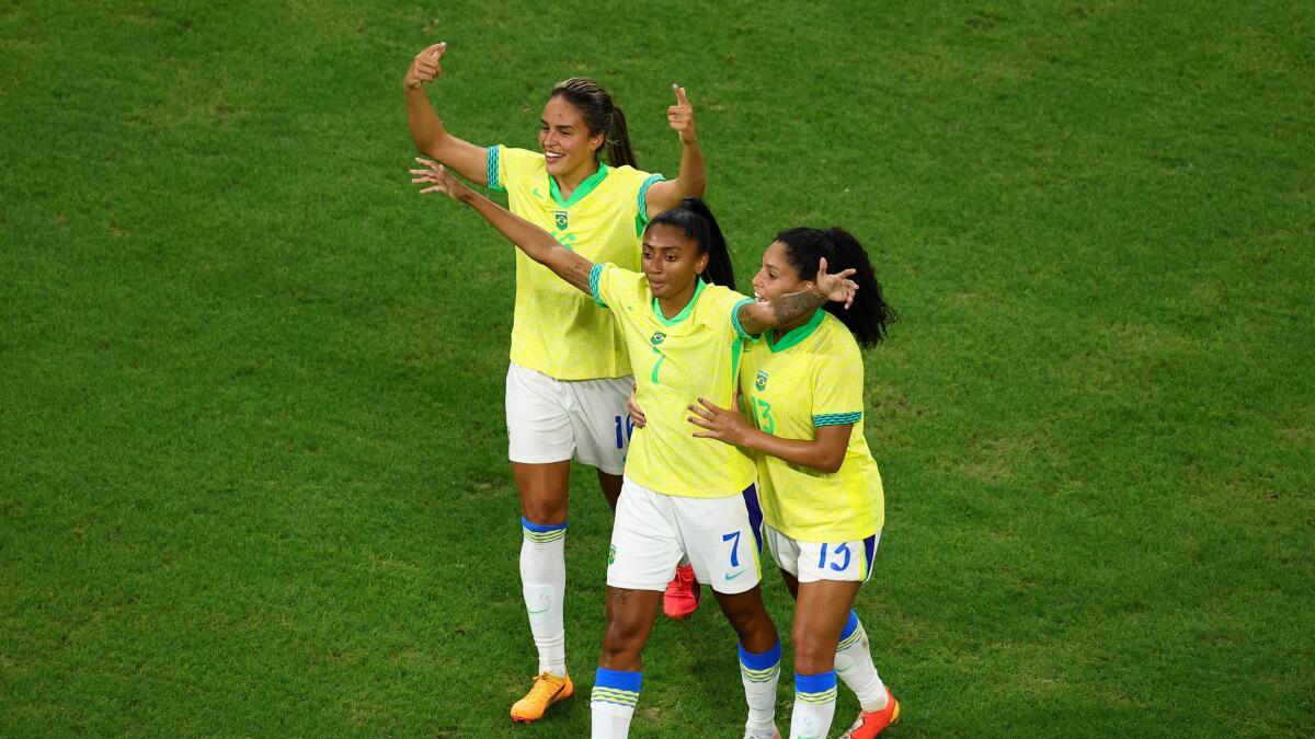 Paris 2024 Olympics: Brazil stuns Spain to reach women’s football final