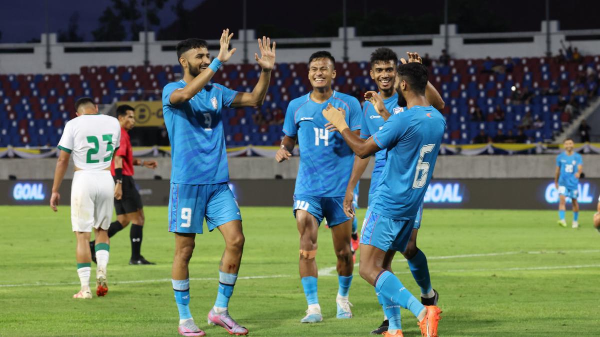 India vs Lebanon football, King's Cup 2023 third-place playoff result and  scores