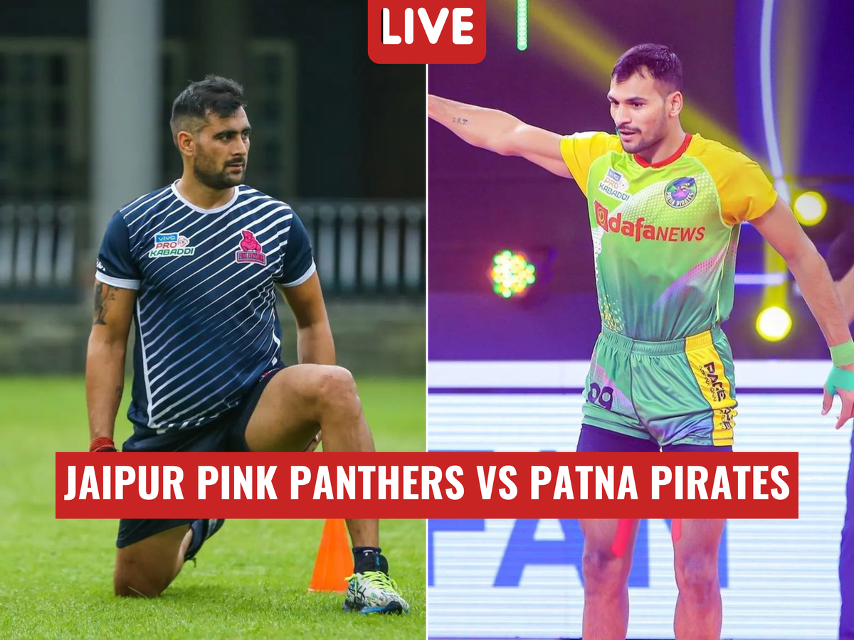 Pro Kabaddi 2022 Highlights Jaipur Pink Panthers 35-30 Patna Pirates - Patna crushed by Arjun Deshwals super 10, Jaipurs defence