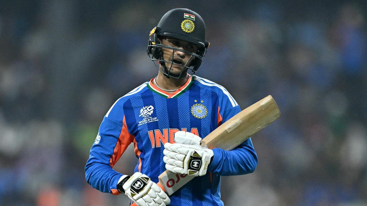 Abhishek Sharma falls for four-ball duck in India vs Pakistan T20 World Cup 2026 match