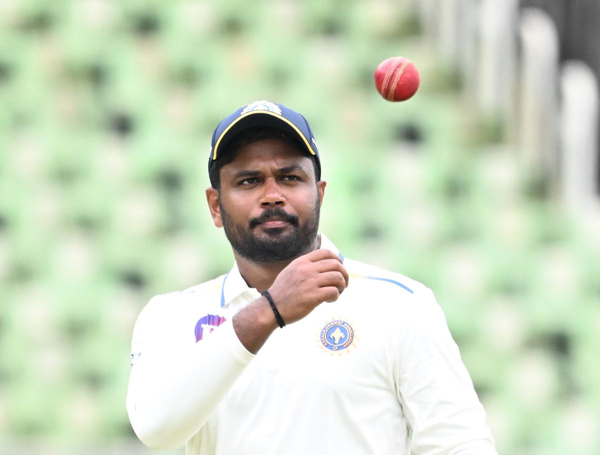 Kerala’s Sanju Samson is yet to bat in the first innings.