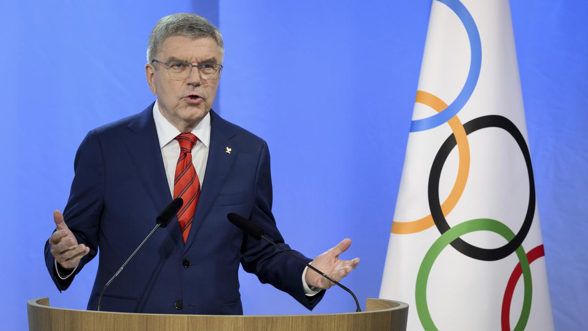 IOC’s Bach says key to Russian decision for Paris Olympics is athletes’ respectful conduct