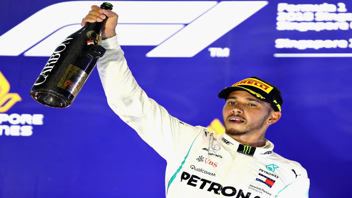 Hamilton extends championship lead as Vettel falters