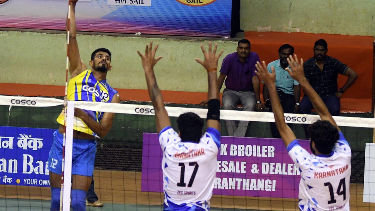 Senior National volleyball: Tamil Nadu women go down tamely