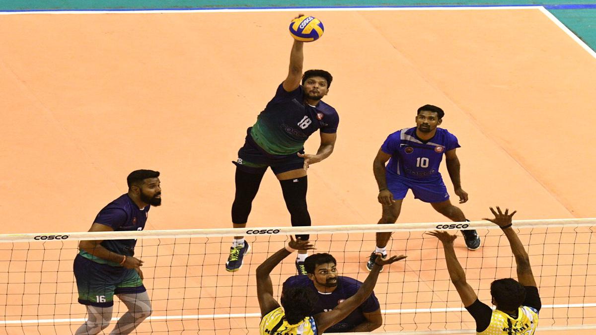 National volleyball championships: Tamil Nadu sets final date with Karnataka