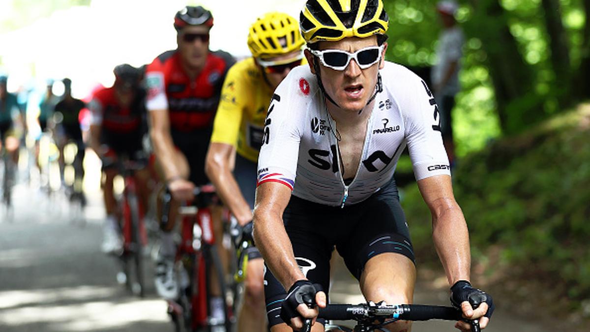 Geraint Thomas' Tour defence wobbles as mountains loom