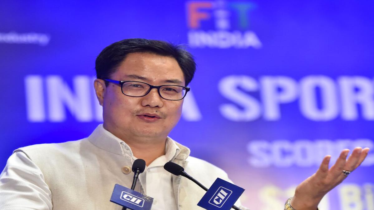 India needs top-10 finish by 2028 Olympics, else I’ll be a failure: Rijiju