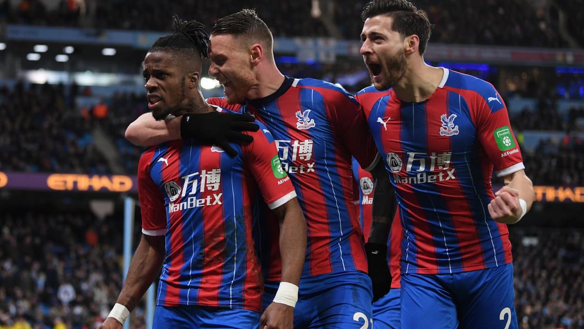 Aguero brace in vain as Palace holds Man City to 2-2 draw