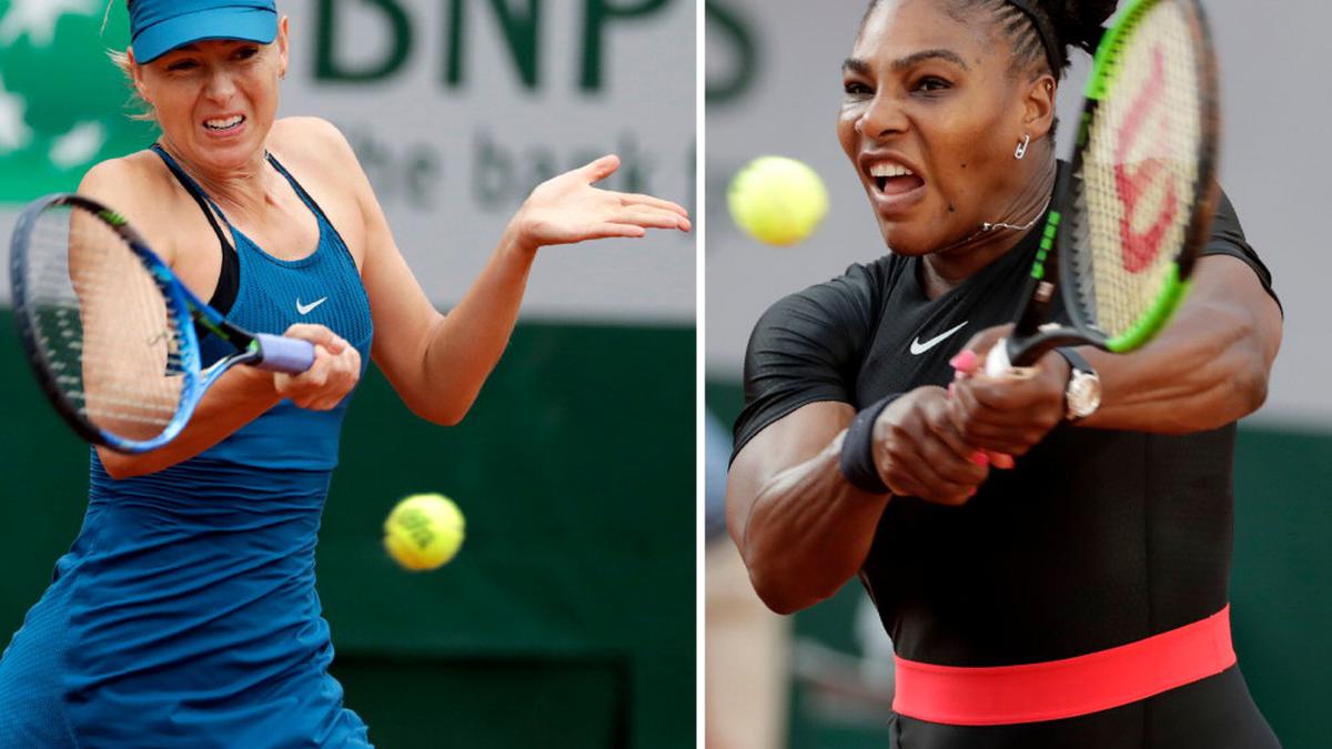 Serena, Sharapova to take part in virtual tennis event