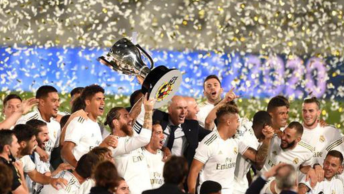 Real Madrid's La Liga title will go down in history, says president Perez