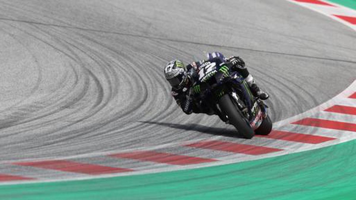 Yamaha's Vinales claims pole at Austrian Grand Prix