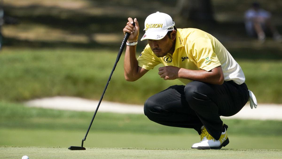 Matsuyama grabs first-round lead on tough day at Olympia Fields