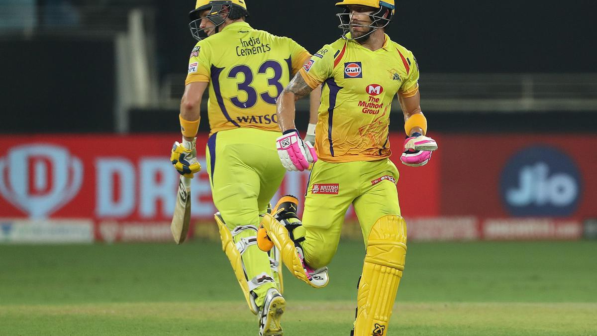 CSK vs KXIP, IPL 2020: Watson, du Plessis fifties lead Chennai Super Kings to 10-wicket win