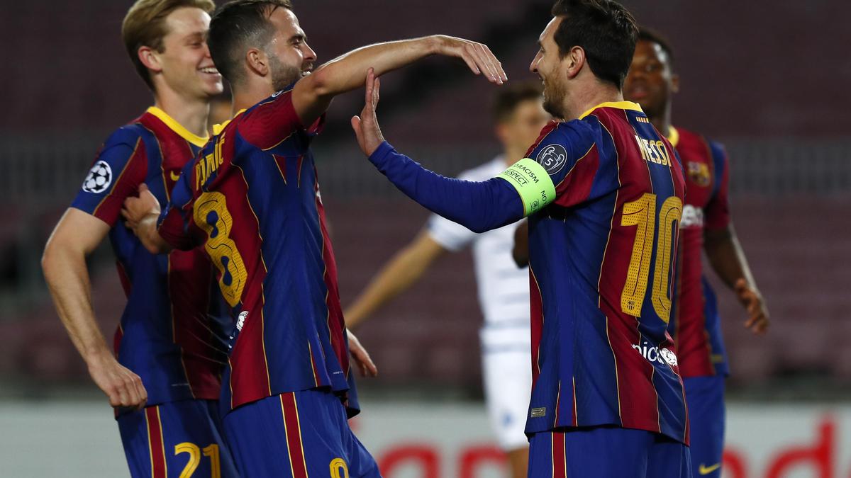 Champions League: Barcelona gets third win in a row - Football News - Sportstar