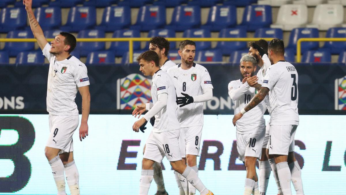 Italy extends unbeaten run to reach Nations League finals