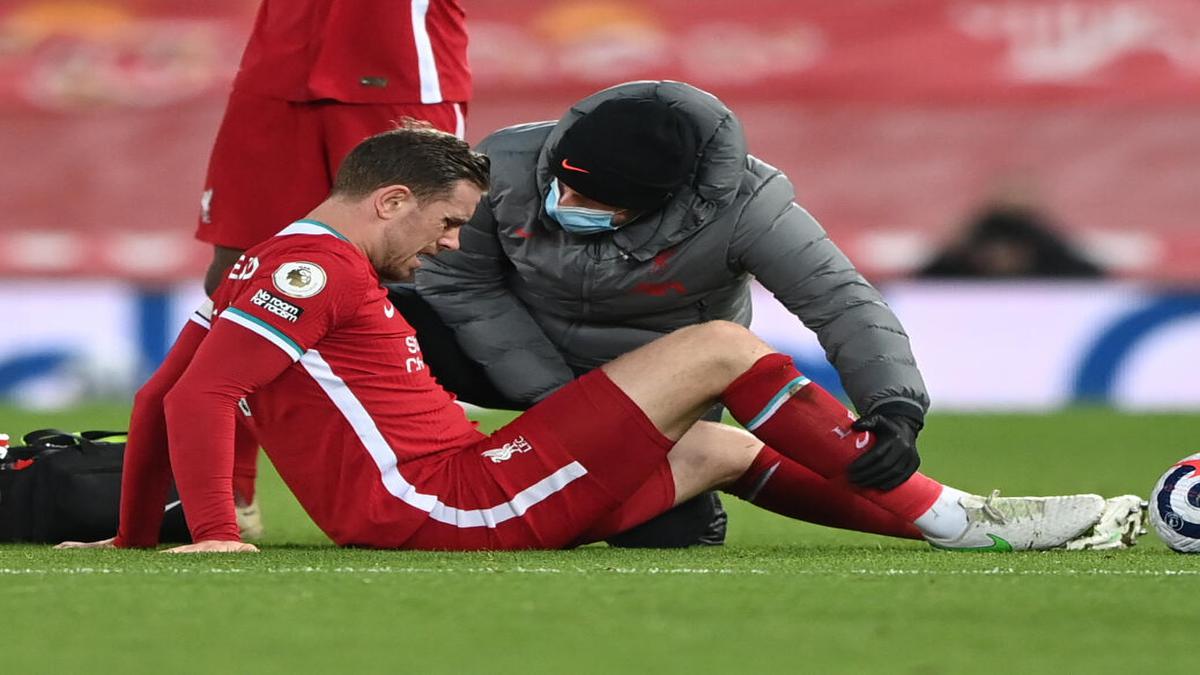 Liverpool captain Jordan Henderson out with injury