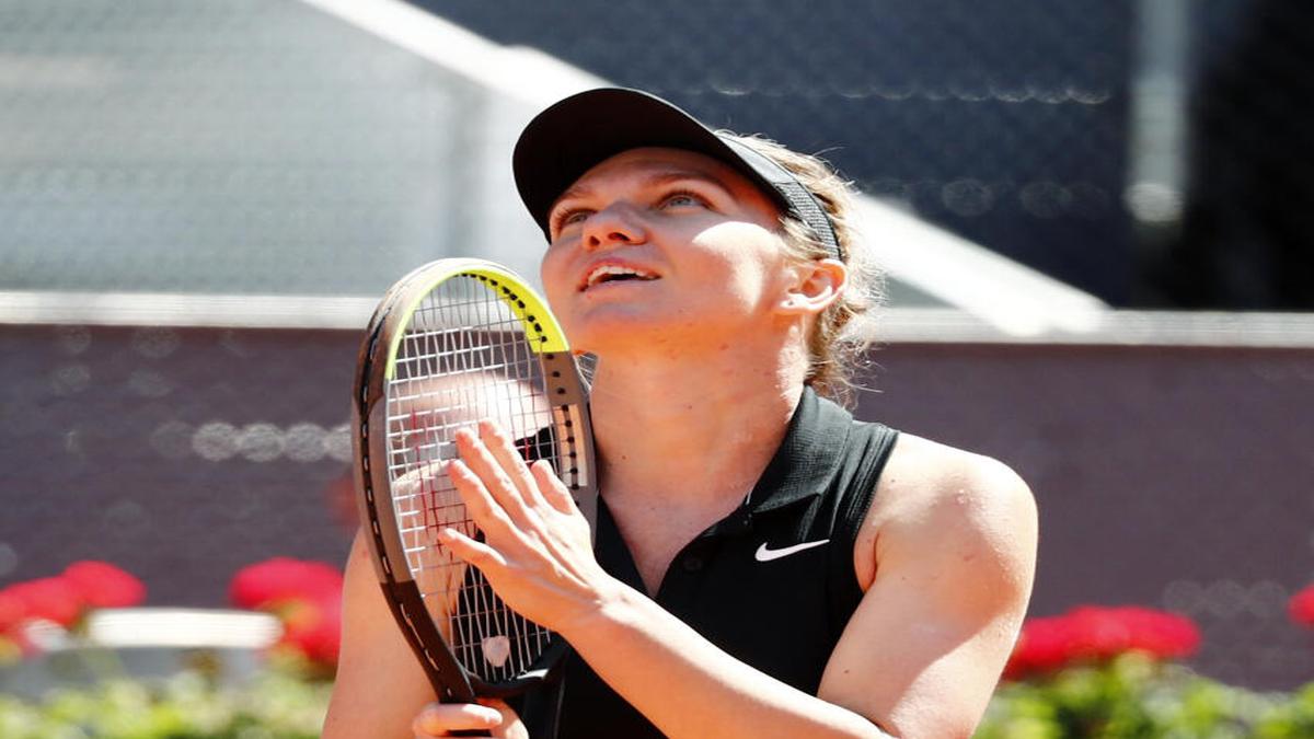 Halep knocked out of Madrid Open, Sinner and Rublev through