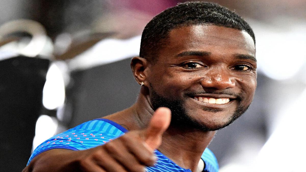 Gatlin feels 'beyond safe' thanks to COVID protocols