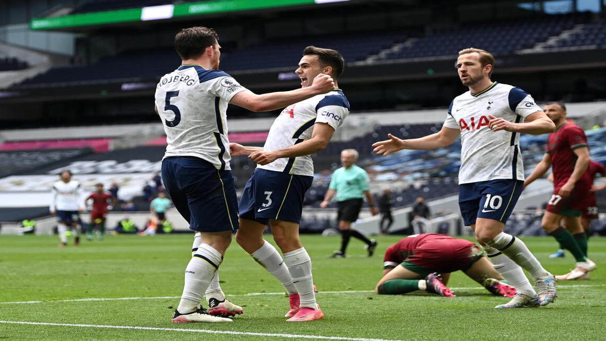 Tottenham beats Wolves 2-0 to keep Champions League qualification hopes alive