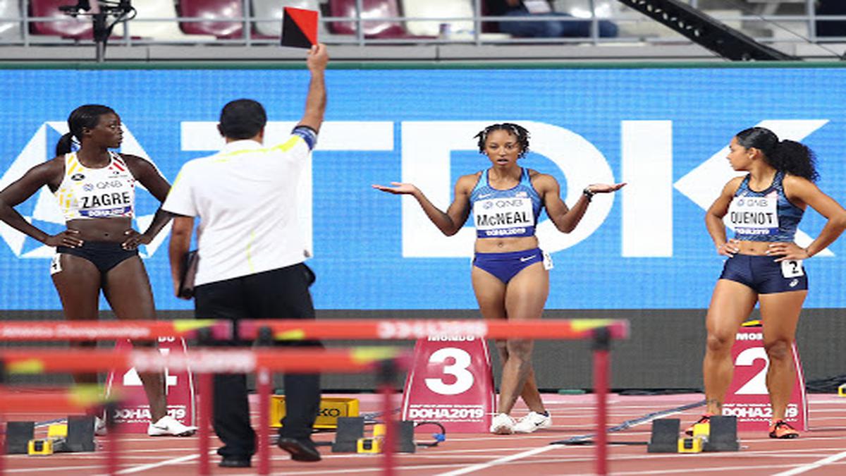 Olympics: Hurdles Champion Brianna McNeal banned for doping violation