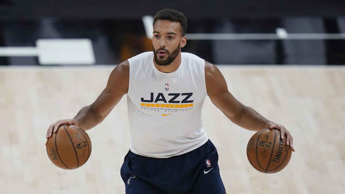 Utah's Gobert wins third Defensive Player of the Year award