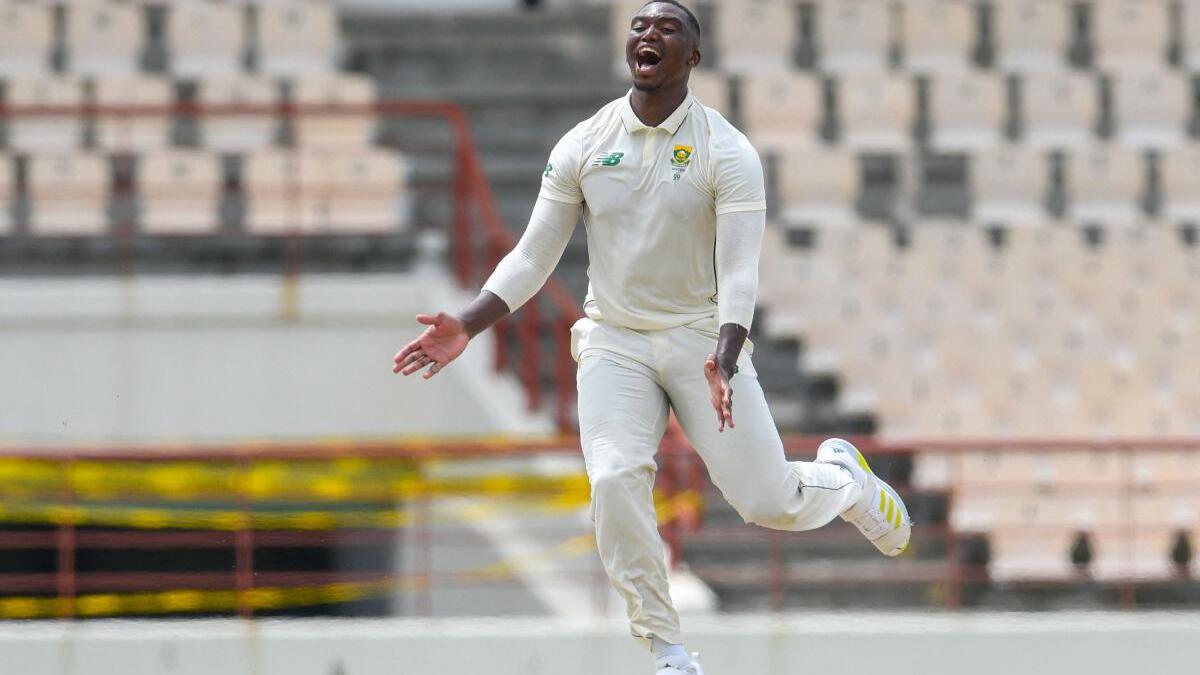 Ngidi five-for hands South Africa control, West Indies 97 all out