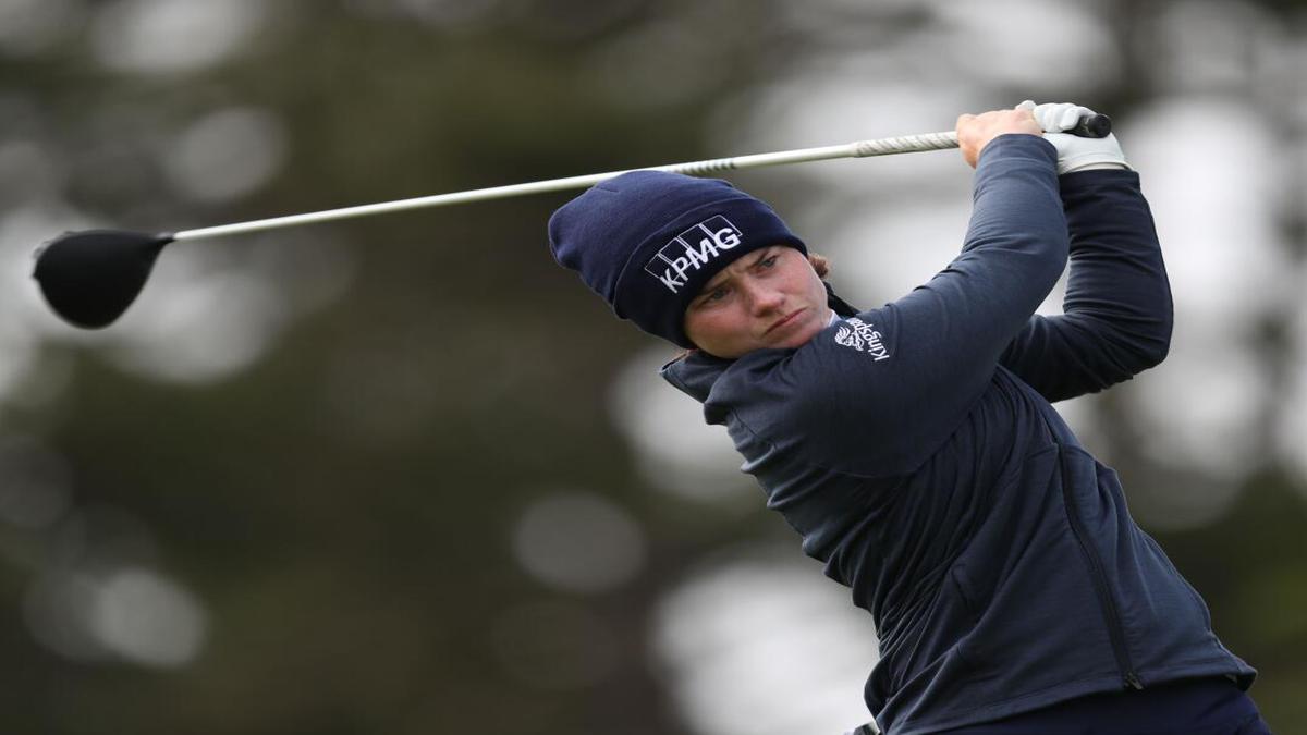 Leona Maguire takes LPGA Tour lead at Lake Merced