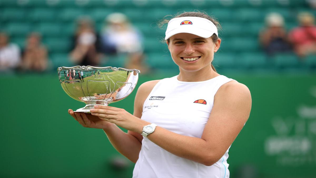 Britain's Johanna Konta wins Nottingham Open