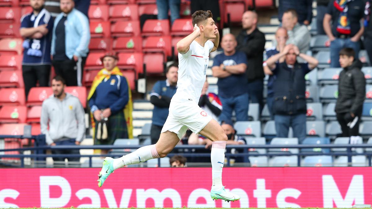 WATCH: Patrik Schick Scores Goal From Halfway Line Against Scotland In ...